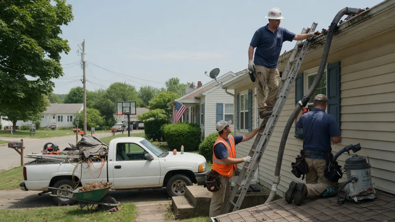 Gutter Installation in Worthington, IN near me